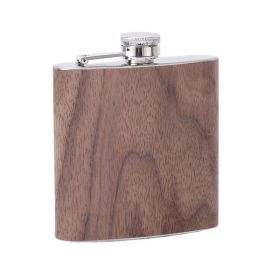 Portable Hip Flask Whiskey Wine Pot Flagon for Outdoor (Type: Style 3, Options: 6oz)